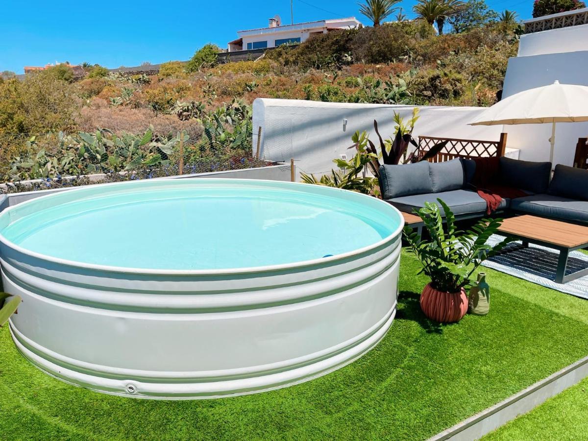 Casa Con Piscina Y Jardin Con Vistas Al Mar Βίλα Puerto de la Madera Εξωτερικό φωτογραφία