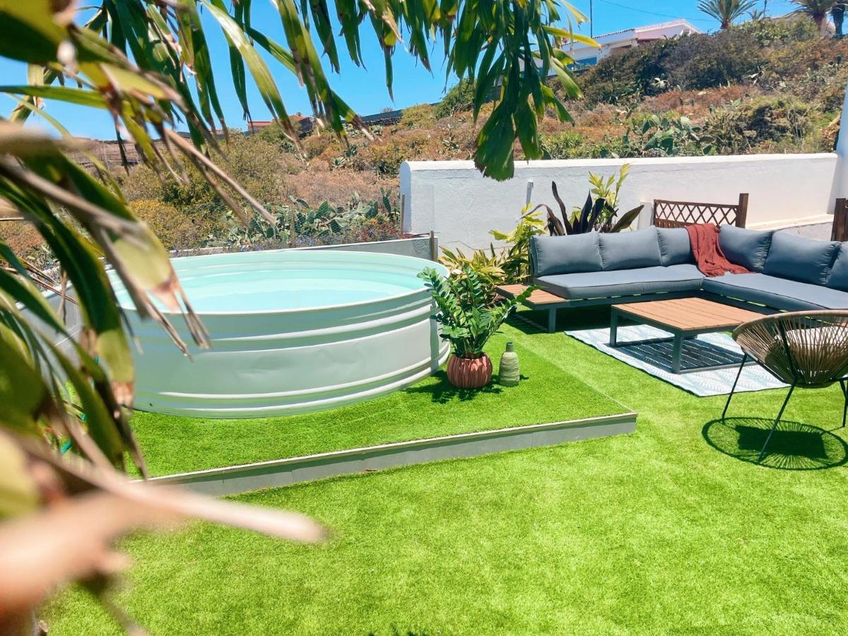 Casa Con Piscina Y Jardin Con Vistas Al Mar Βίλα Puerto de la Madera Εξωτερικό φωτογραφία