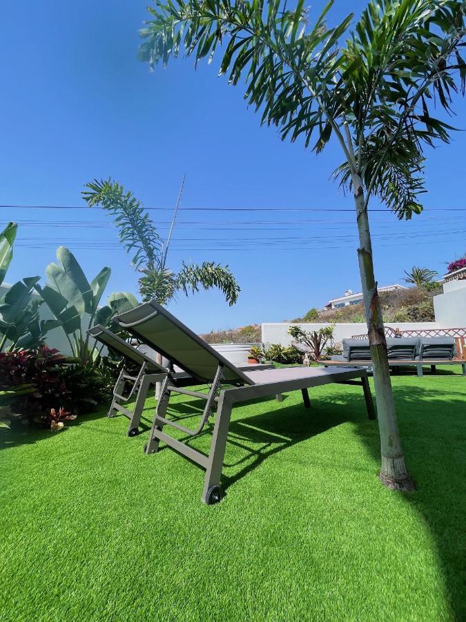 Casa Con Piscina Y Jardin Con Vistas Al Mar Βίλα Puerto de la Madera Εξωτερικό φωτογραφία